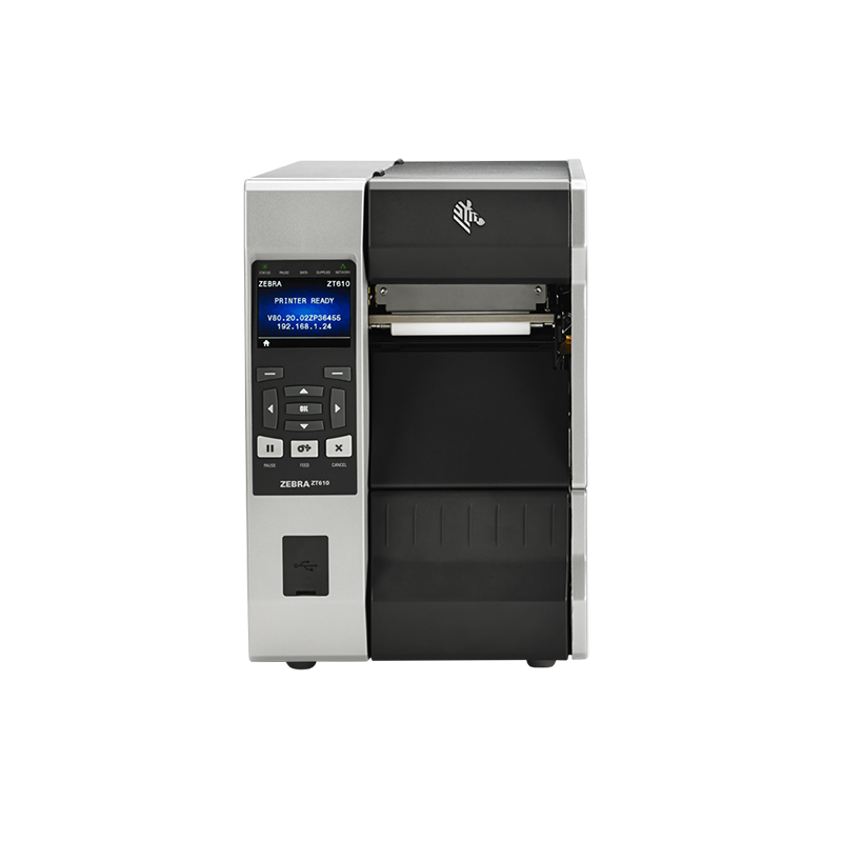 Zebra ZT610R Industrial 4-inch Wide Label Printer/Encoder