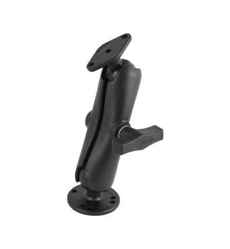 RAM Double Ball Mount with Diamond Plate Adapter - Medium 3PTY-RAM-138U