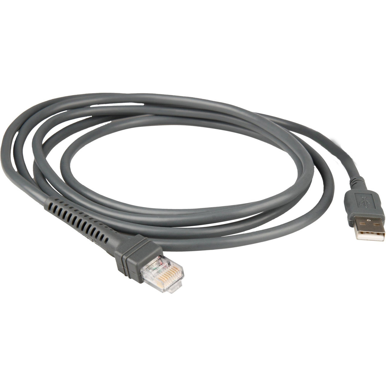 Zebra 15ft (4.6m) Shielded Power Plus USB Cable - CBA-U35-S15ZBR