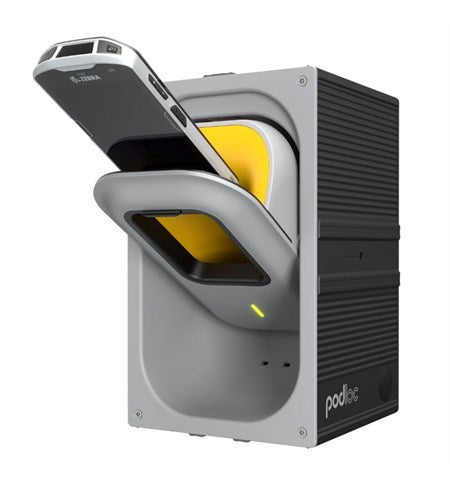 PODLOC Locking & Charging Module for Zebra TC22/27 with Exoskeleton