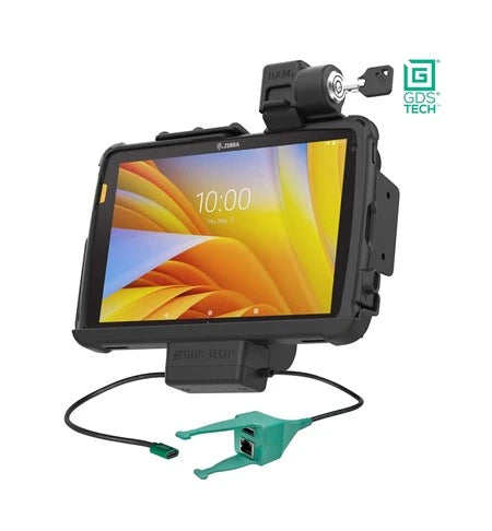 Locking GDS® Dock + USB-A & RJ45 for Zebra ET4x 10" with IntelliSkin®