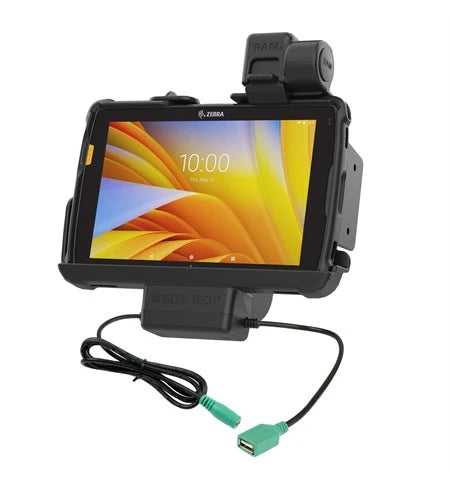 RAM® Tough-Dock™ Power + Data with Latch for Zebra ET4x 8" Tablet