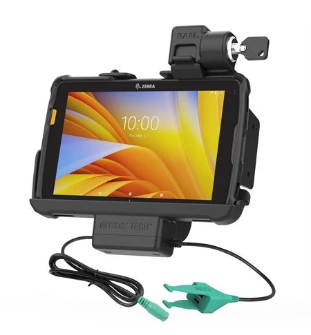 Locking RAM® Tough-Dock™ Power + USB-C & USB-A for Zebra ET4x 8" Tablet