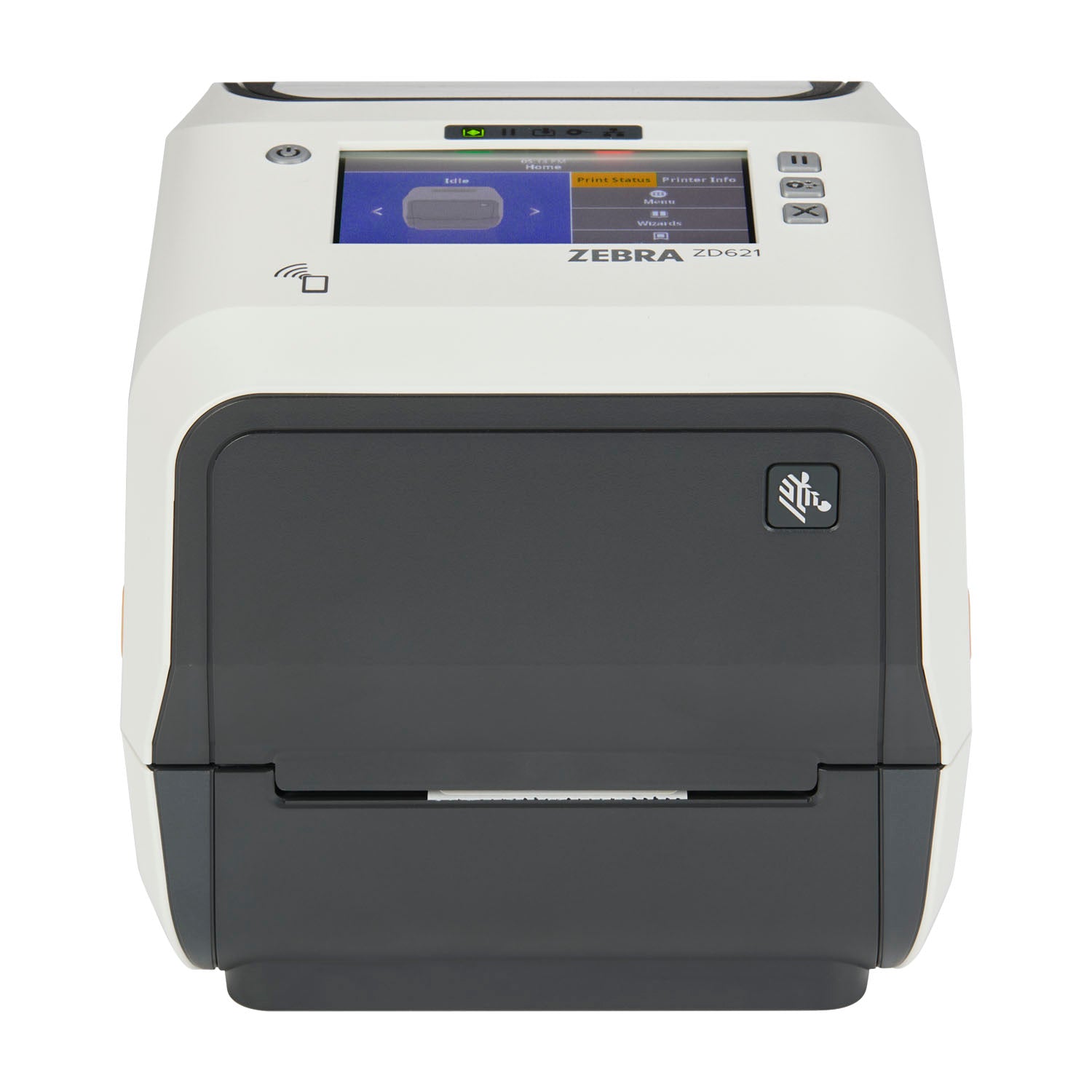 Zebra ZD621T-HC Label Printer Front View