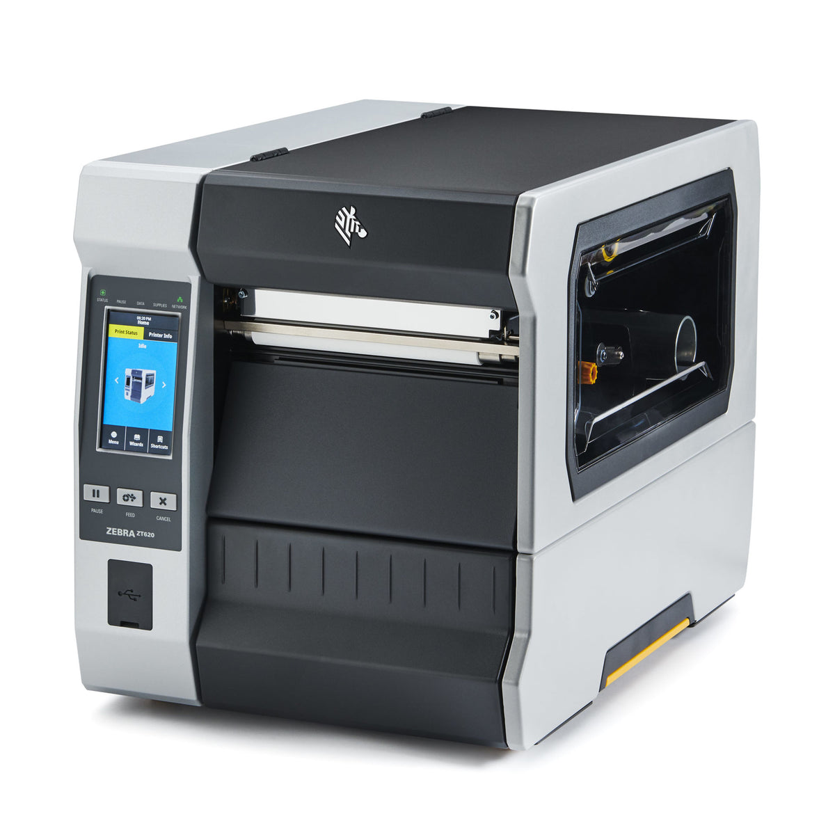 Zebra ZT620R Industrial 6-inch RFID Label Printer/Encoder