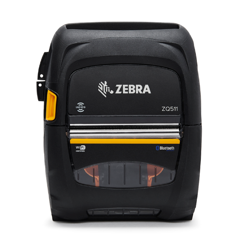 Zebra ZQ511 Premium Mobile 3-Inch Wide Standard Mobile Printer | Rugged, RFID-Ready, Durable | Perfect for On-the-Go Printing | IP54, MIL-STD 810G Certified, 3250 mAh Battery | WLAN & Bluetooth Connectivity