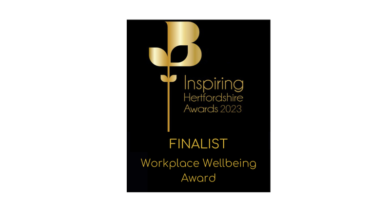 Kestronics shortlisted for 'Workplace Wellbeing' Inspiring Herts Award 2023