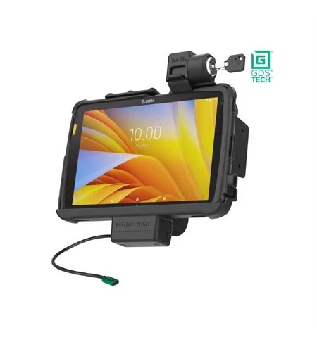 RAM Locking GDS Powered Dock for Zebra ET4x 10 Inch Tablet w/ IntelliSkin 3PTY-RAM-GDS-DOCKL-ZE21PU