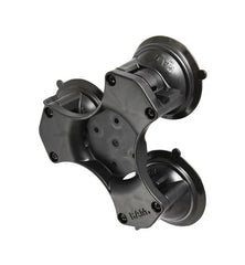 RAM Twist-Lock Triple Suction Cup Base with AMPS Hole Pattern 3PTY-RAP-365-224-1BU
