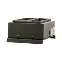 Cradle of Sweden 2-Slot Mini Desk Cradle - Zebra TC53/TC58 (Booted)
