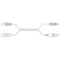 Zebra POS Hub Charge/Communication Cable - CBL-ET4X-SCHCAB-01