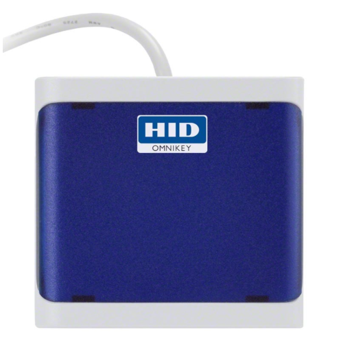 HID Omnikey 5022CL USB Contactless Card Reader, Dark Blue - R50220318-DB