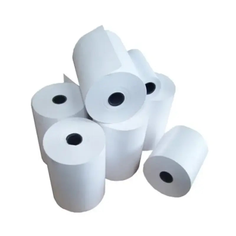 Kestronics 3" Thermal Receipt Paper Roll - 80mm Wide x 80 Long x 12.7mm Core (box of 25) BPA Free – NSS8080FSCBL-A