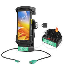 GDS® Locking Powered Dock + USB-A for Zebra TC73/78 - Heated Pins