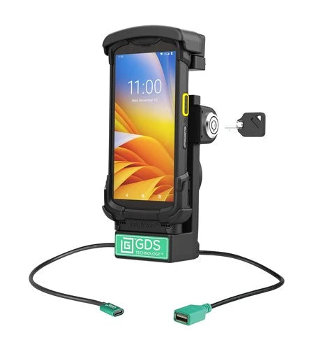 GDS® Locking Powered Dock + USB-A for Zebra TC73/78