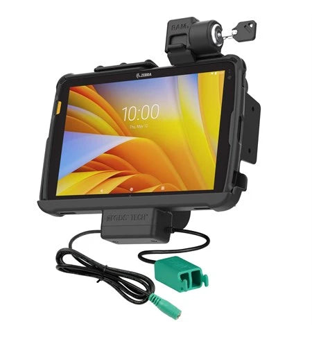Locking RAM® Tough-Dock™ Power + Dual USB for Zebra ET4x 10" Tablet