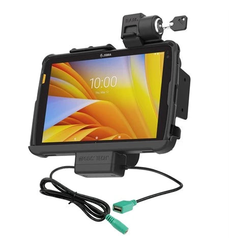 Locking RAM® Tough-Dock™ Power + Data for Zebra ET4x 10" Tablet