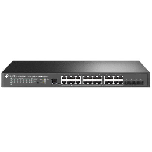 TP-LINK OMADA 24-PORT 2.5GE and 4-PORT 10GE SFP+ L2+ MANAGED SWITCH WITH 16-PORT PoE+ AND 8-PORT PoE++ - SG3428XPP-M2