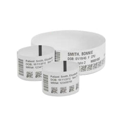 Zebra Z-Band UltraSoft Baby Wristbands, White, 25.4 x 152.4mm