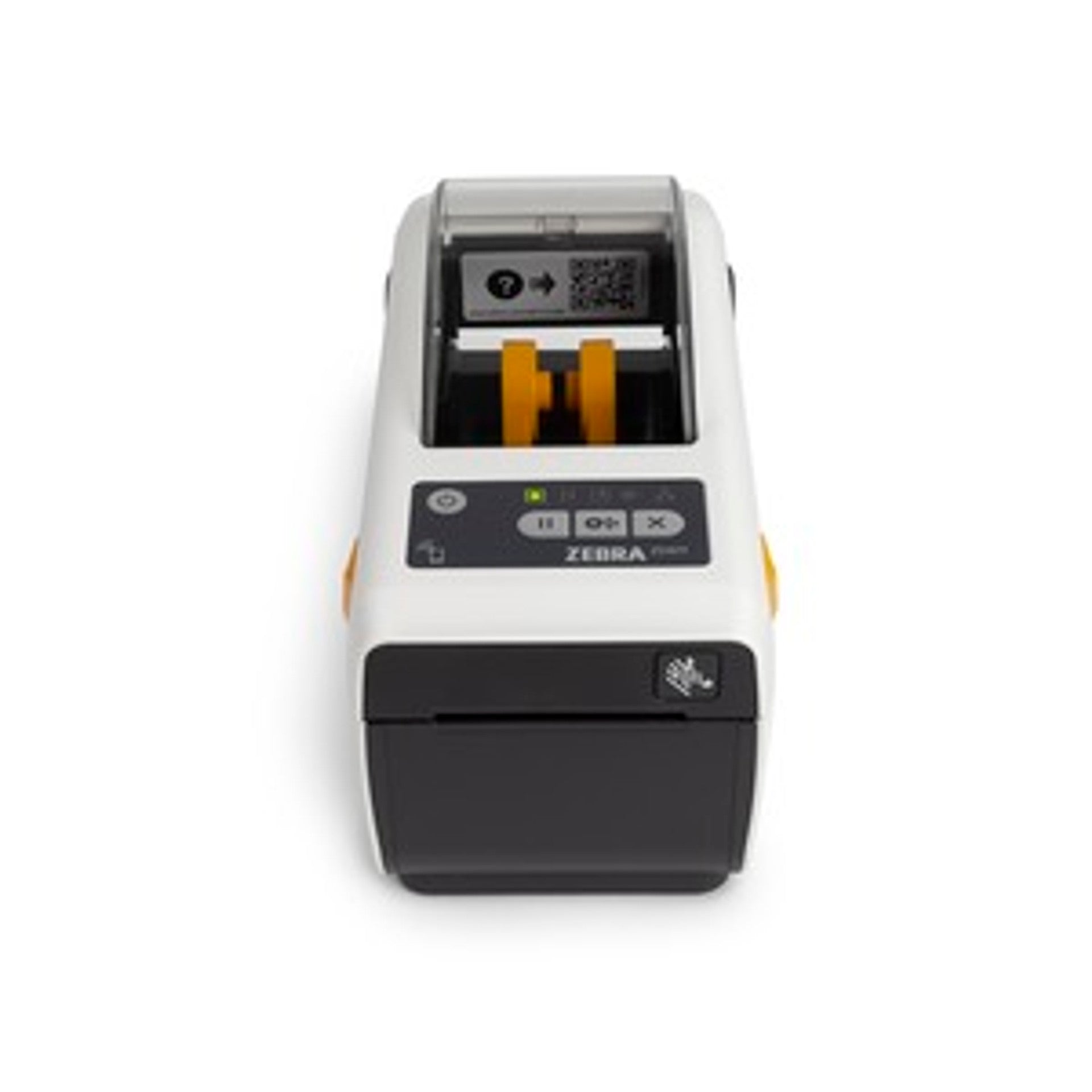 Zebra ZD611D-HC Desktop Healthcare Label Printer, Front View