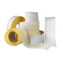 30000331 Capture White Top-coated Direct Thermal Label, 56 x 25 mm, Permanent