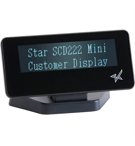 Star Micronics SCD222U Customer Display, Black - 39990030