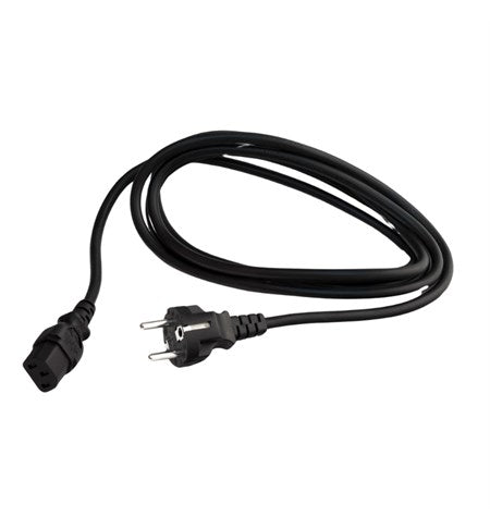 Datalogic Power Line Cord, 3-Pin IEC C13, EU