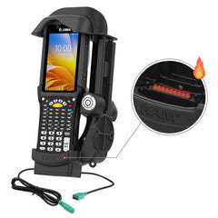 RAM® Powered Dock + Single USB-A for Zebra MC9400 & MC9300 - Heated Pins