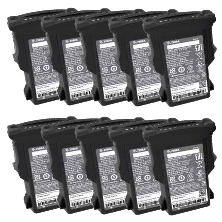 Battery pack, Lithium Ion, PP+ MC9300, 7000 mAh battery - qty of 10