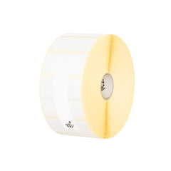 800273-205 Zebra Z-Select 2000T 76 x 51mm Thermal Transfer Paper Label, Coated, Permanent Adhesive, 25mm Core, Perforation