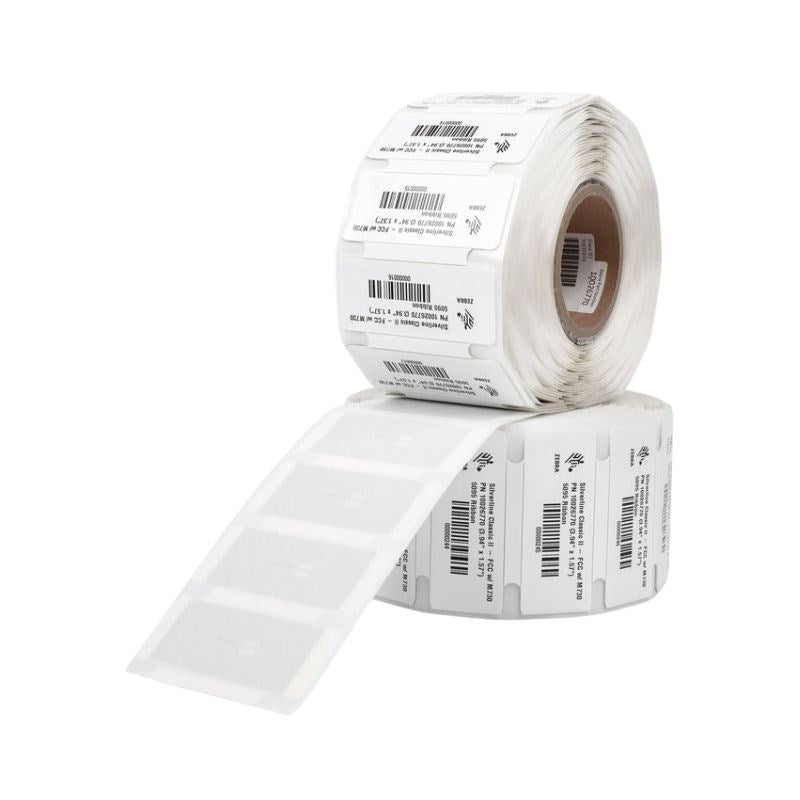 10026769 - Zebra Silverline Micro II RFID Label, TT, 100 x 40mm