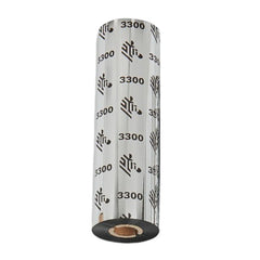 Zebra 1600 Economy Wax Ribbon, 110mm x 74m 01600ZD11007