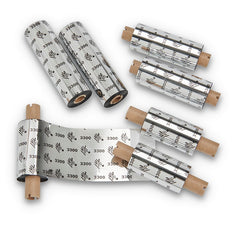 03300GS08407 Zebra 3300 Wax/Resin ribbon, 84mm x 74m, 12.7mm core, 12 rolls per box