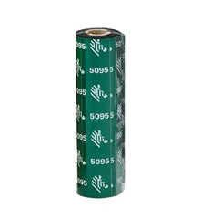 05095GS11007 Zebra 5095 High Performance Resin Ribbon, 110mm x 74m, 12mm (0.5in) core, 12/box