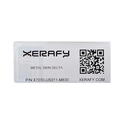 Zebra Delta Metal Skin RFID Labels - 70mm x 30mm, Thermal Transfer, Polyester with Foam (76mm Core) ZIPRT3019300