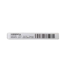 Zebra Titanium Metal Skin RFID Labels - 45mm x 6mm, Thermal Transfer, Polyester with Foam (76mm Core) ZIPRT3019299
