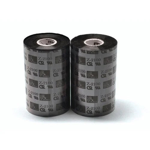 02100BK04045 - Zebra 2100 High Performance Wax 40mm x 450m Ribbon